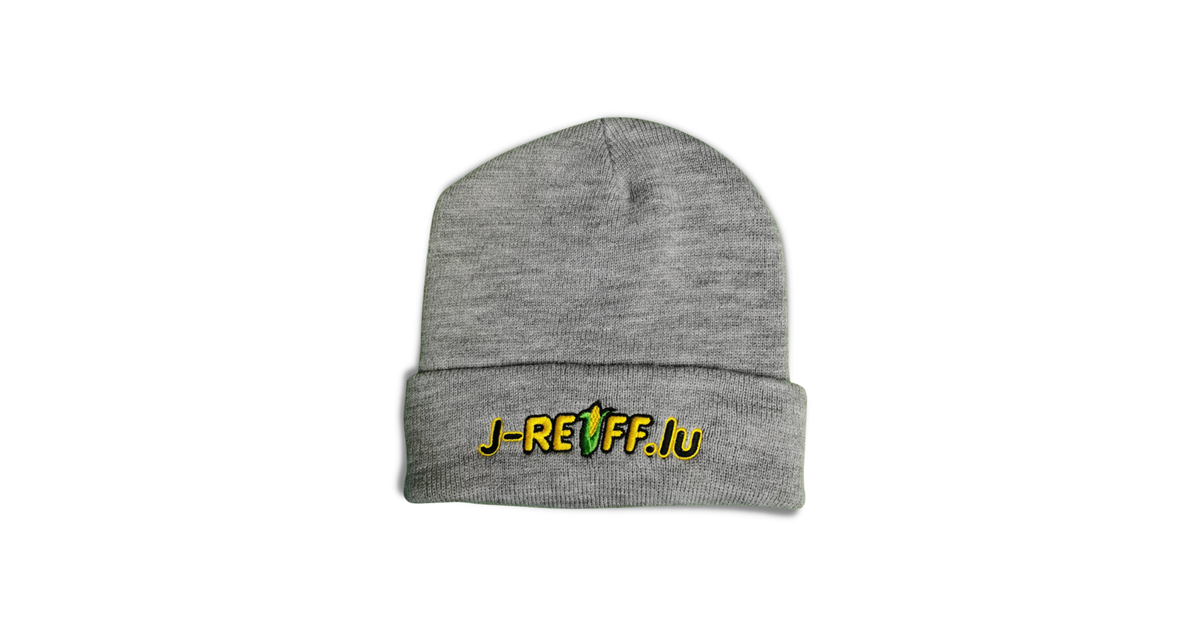 Mütze mit Logo in Grau J-Reiff 